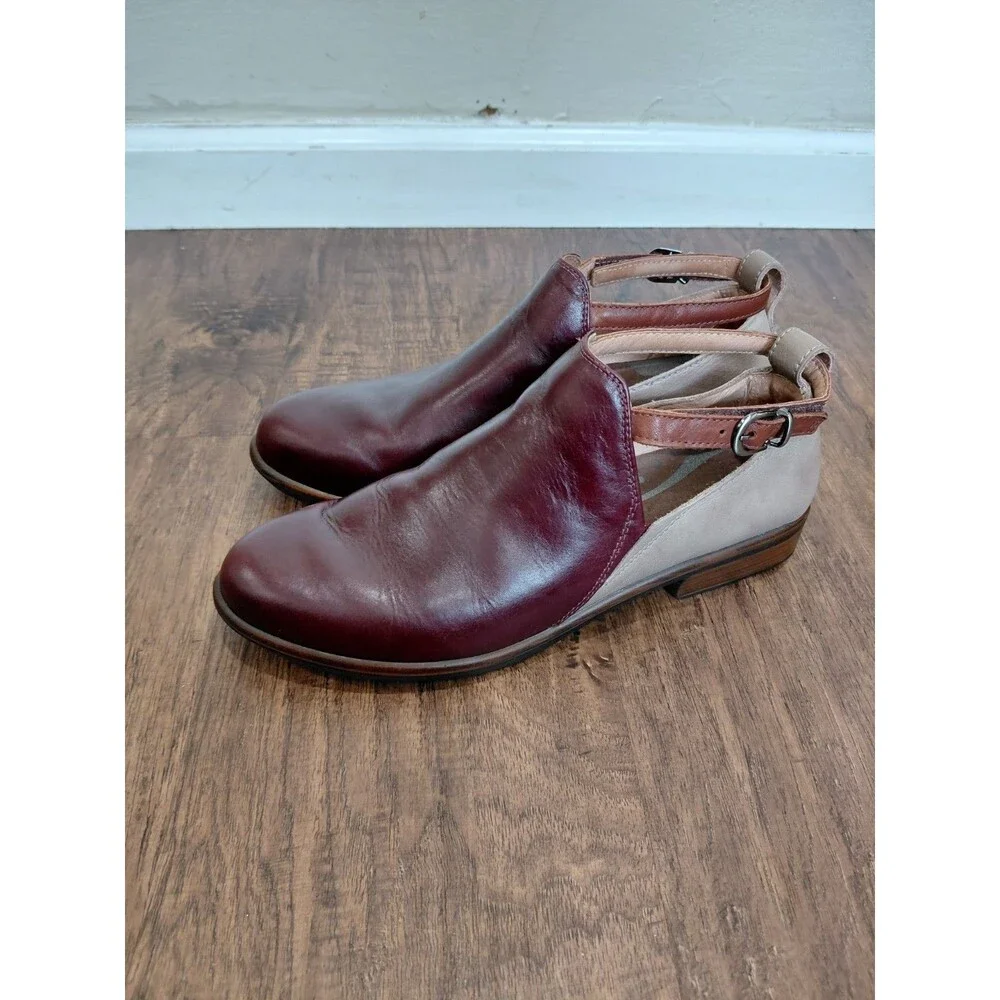 NAOT Two Tone Manga Ankle Boots Sz 42EU 11US